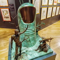 Dalí Sculpture - Vision of the Angel - Dalí's surrealistic interpretation of religion with the thumb representing the strength and supremacy of God